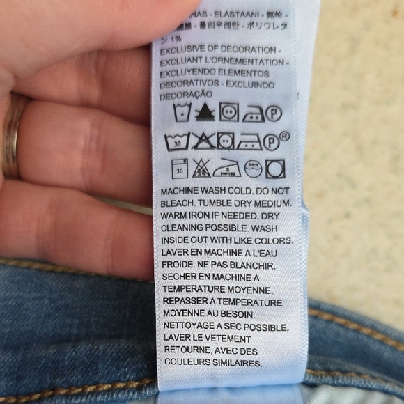 Levi's Size 31x30 311 Shaping Mid-Rise Smoothing Tummy Panel Skinny Jeans NEW - Picture 13 of 14